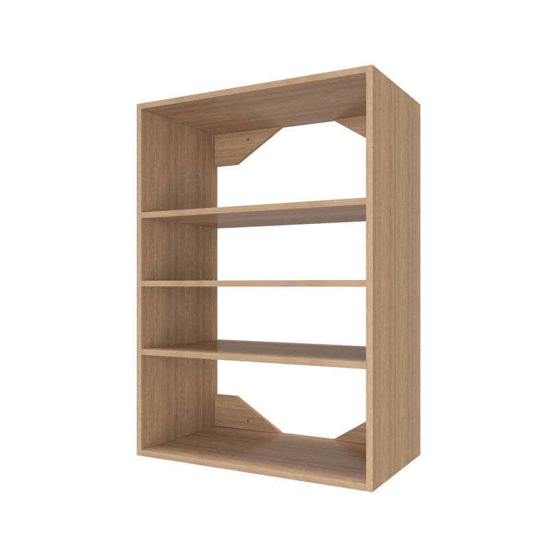 Short Tower Closet Unit Closet System, 36" H x 25.5" W x 14" D, Wood