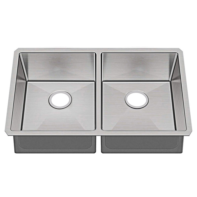 Undermount Double Bowl Kitchen Sink Sink Only