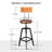 Kameesha 2 - Person Pine Solid Wood Top Four Leg Dining Set