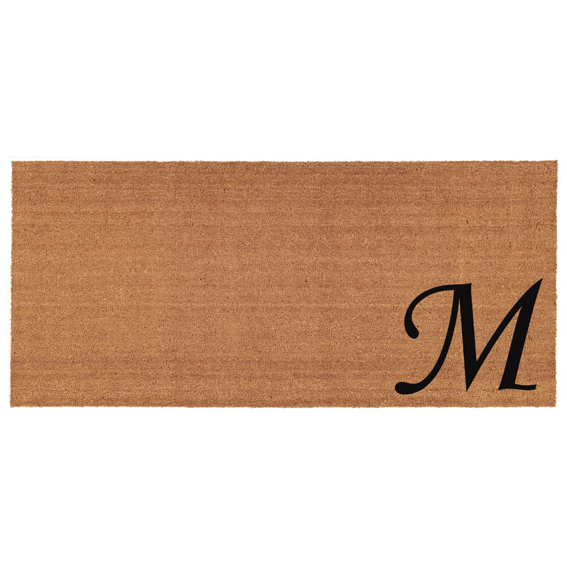 Tapis d'entrée antidérapant Zebrowski, M, Rectangle 2 pi x 4 pi