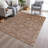 Machine Washable Indoor/Outdoor Xhevrie Copper Rug-1773945997