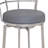Morris Swivel Stainless Steel Metal Counter Height Bar Stool-41668717-17838077