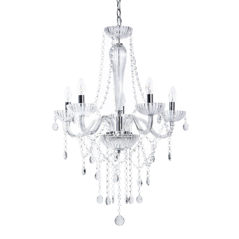 5 - Light Candle Style Chandelier