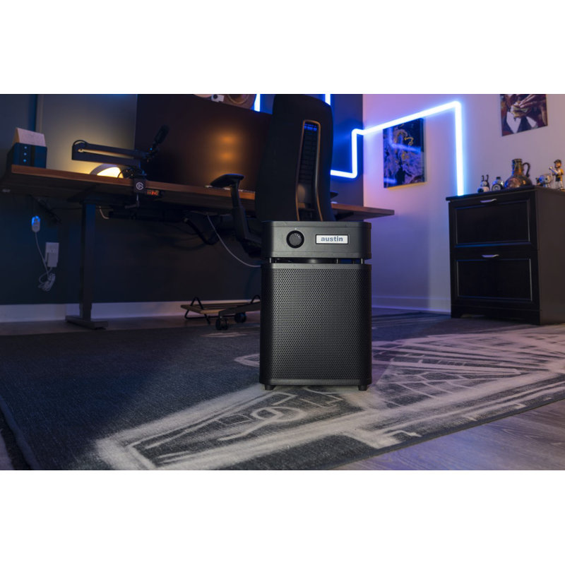 Purificateur d'air junior avec filtre HEPA Healthmate, Noir