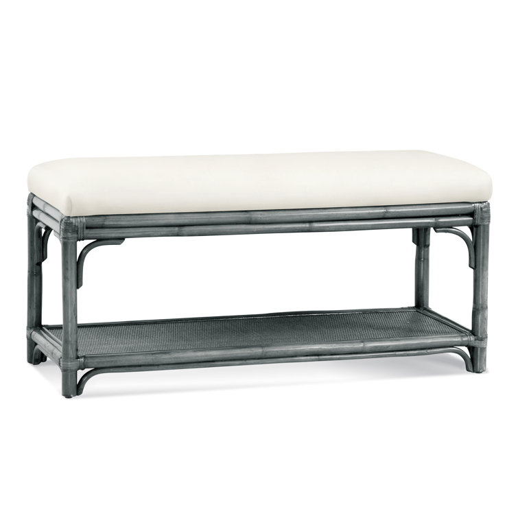 Banc de rangement en osier Summer Retreat