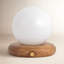 Lampe de table en bois massif Reve