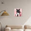 Visage de chat au repos, reproduction d'art sur toile par Art Remedy-107780599-107780601