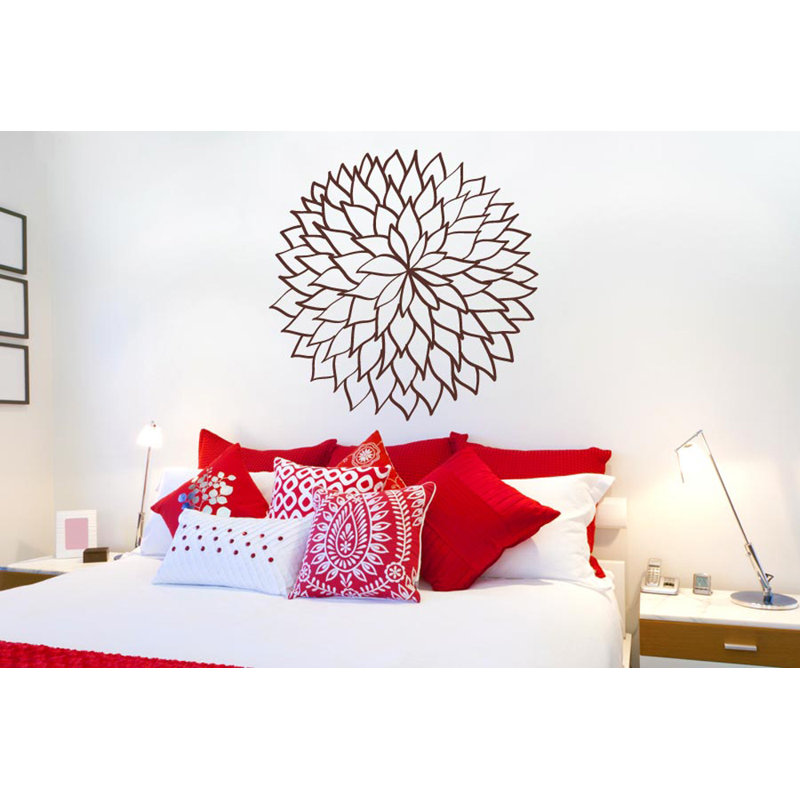 Plants & Flowers Wall Decal, Brown