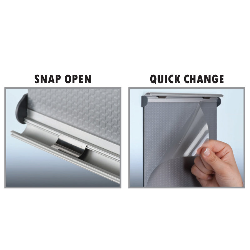 Clear Acrylic Portrait Wall Frame Holder, 11" x 7"