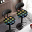 Housse de tabouret de bar Rainbow Dog