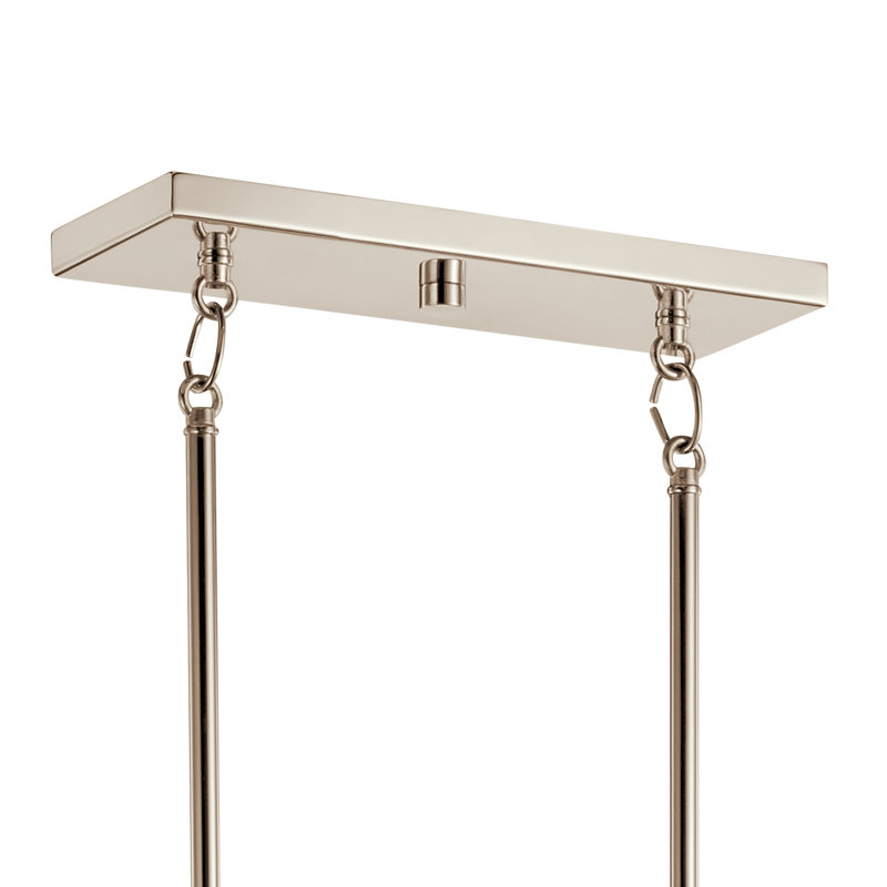 Lustre linéaire Everett 5Lt, Nickel poli