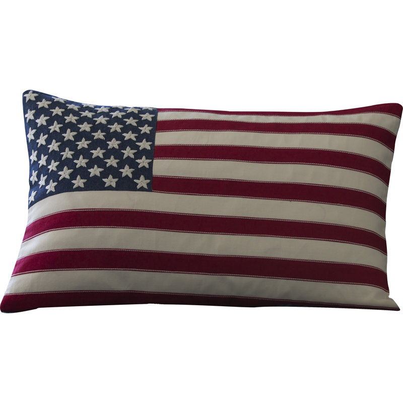 Old Glory American Flag Pillow