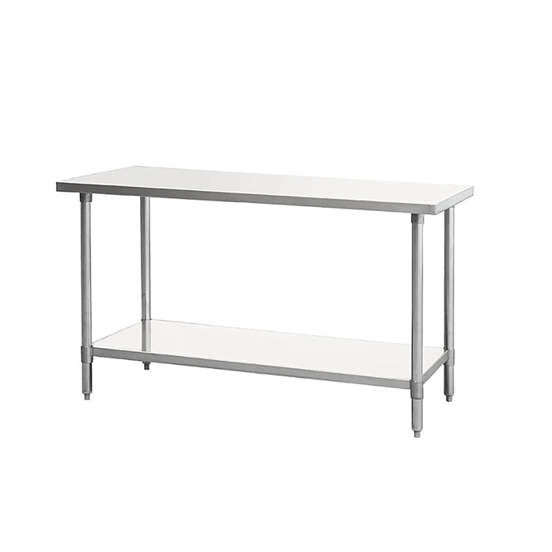 Table de travail en acier inoxydable, H 34 po x l 36 po x P 24 po
