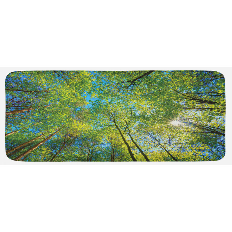 Tapis de cuisine forest