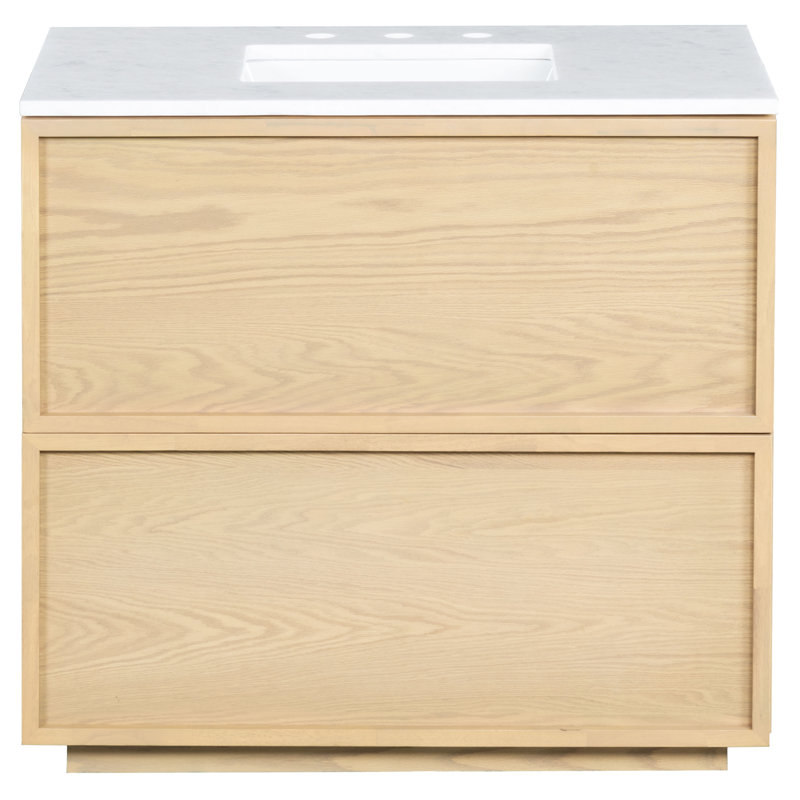 36" Single Sink Benajah Vanity, Natural