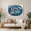 Art mural nautique bleu marine-462031079