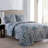 Pinsonic Lawrence 3-Piece Damask Quilt Set-202190420
