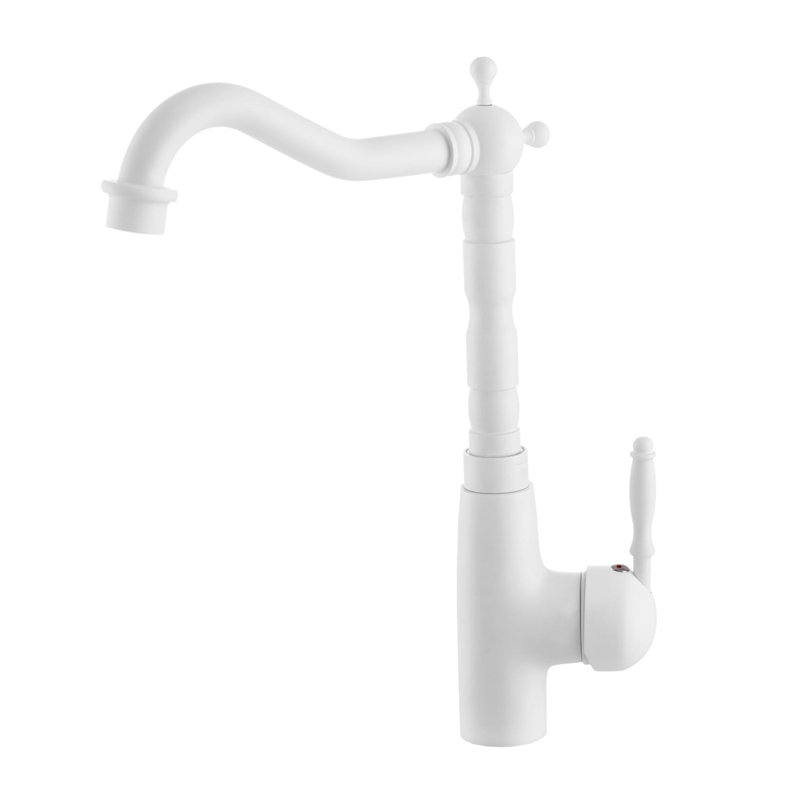 ClassicLiving Ekanta Kitchen Faucet, White