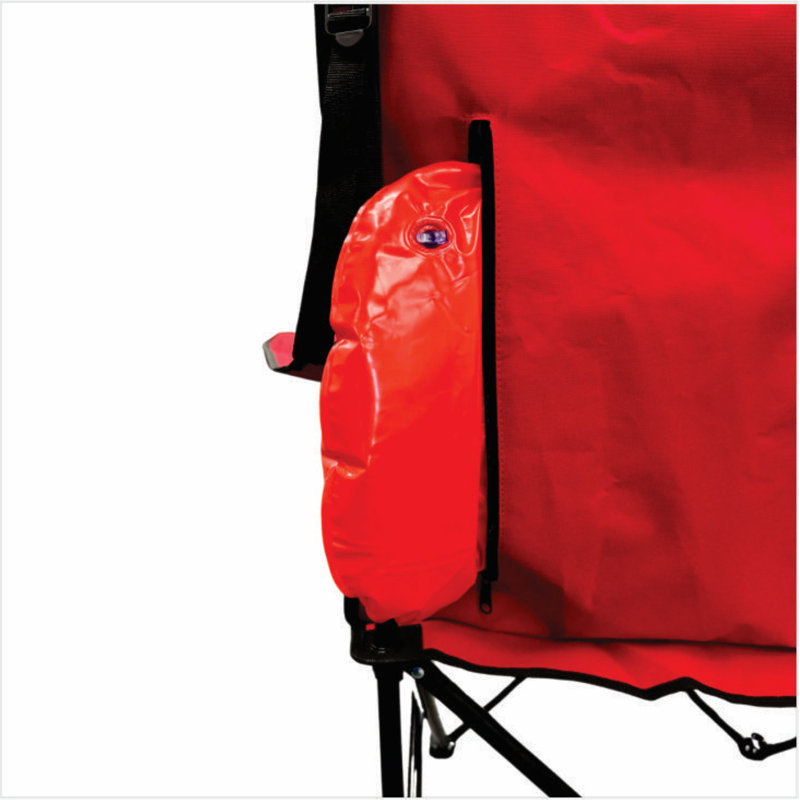 Inflate-a-seat Usa Patented Inflatable Seat Cushion With Built-in Pump, Lumbar & Arm Rests – Portable, Adjustable, Lightweight & Heavy Duty – Great For Camping, Hunting & Sports