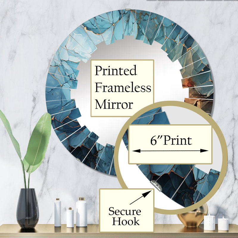 Miroir Baytown, 32 po x 32 po