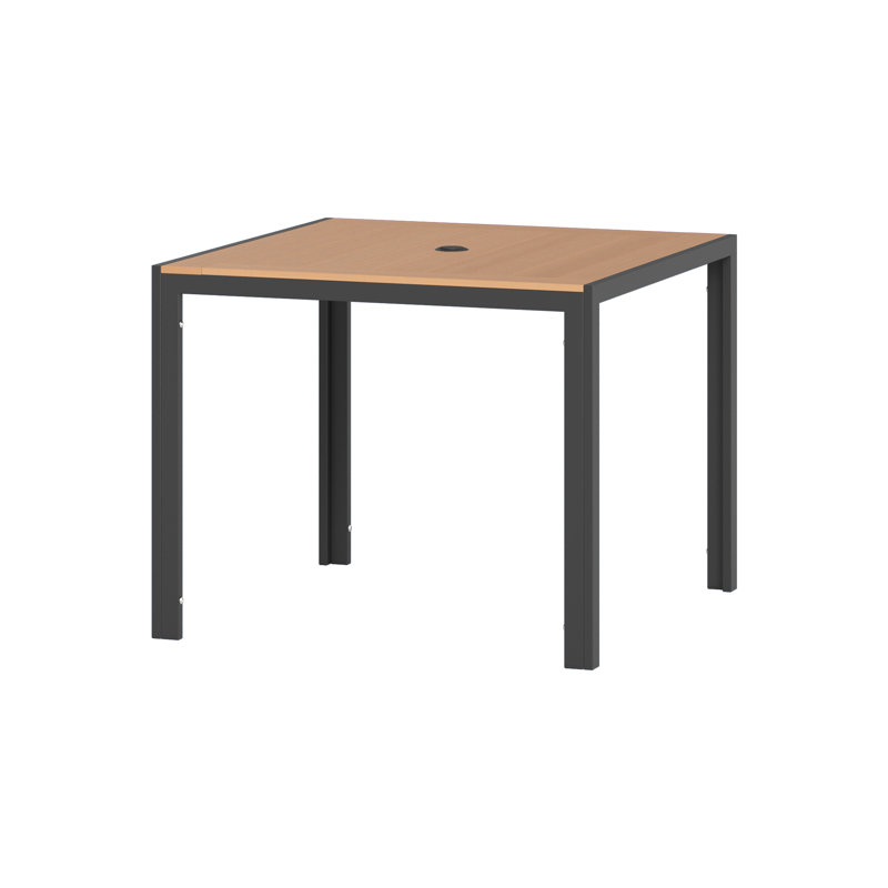Table de salle à manger Chamblee Nika, Teck