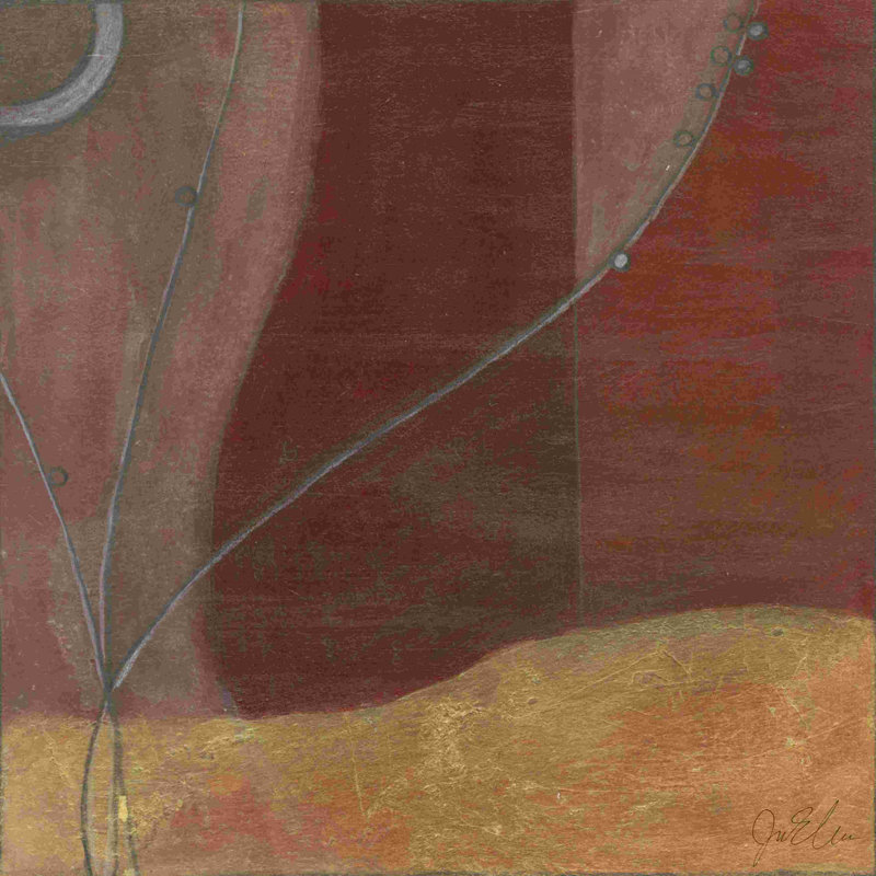 Soleil vrilles II, H 36 po x l 36 po