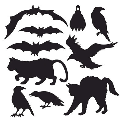 Silhouettes d'Halloween