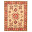 Tapis ivoire Finest Ghazni 5 pi 0 po x 6 pi 6 po