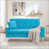 Tissu bleu sélectionné