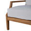 Haley Teak Patio Chair with Cushions-38580634-38580697-70064486