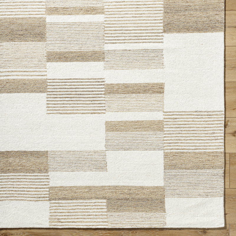 Tapis Kardelen BOT-2314 fabriqué à la main, Rectangle 8 pi x 10 pi