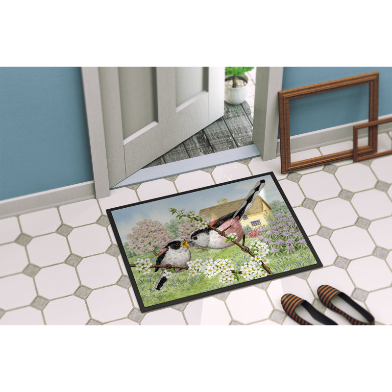 Tapis d'extérieur antidérapant à longue queue, Rectangle 2 pi x 3 pi