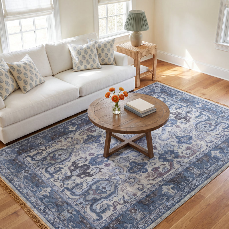 Mulane Oriental Indoor Rug, Rectangle 5'6" x 8'6"