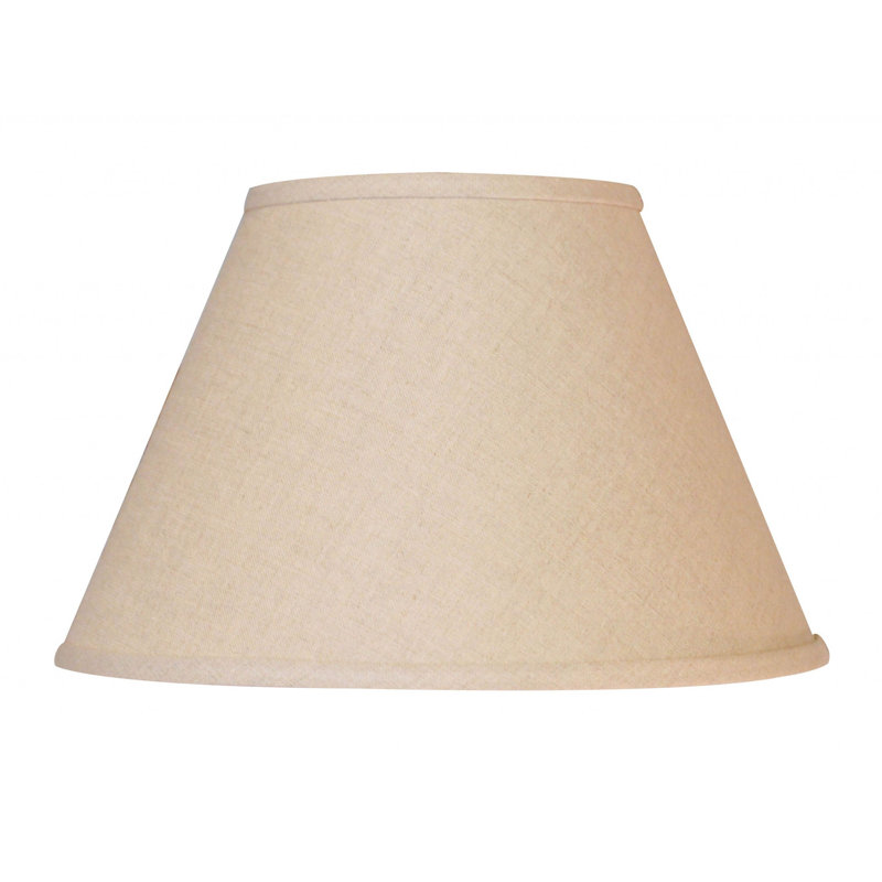 Dark Brown Linen Empire Lamp Shade
