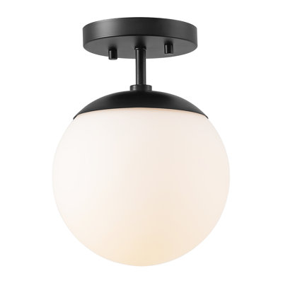 Statler Glass Semi Flush Mount