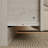 Storage Cabinet With Frosted-Glass-Door And 2 Drawers