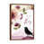 Classic Brown Wood Floater Framed