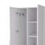 Armoire de rangement H 70,9 po, 2 portes, 1 tiroir, 3 tablettes, 4 pieds
