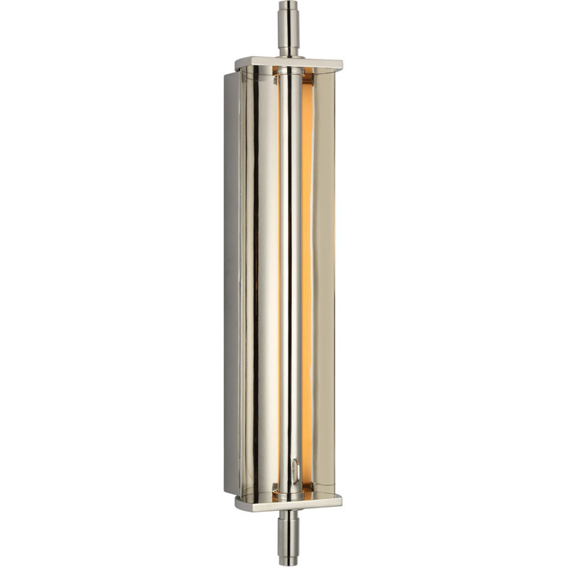 Thomas O'Brien Cilindro Large Reflector Sconce, Polished Nickel