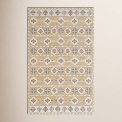 Santos Hand-Tufted Geometric Wool Rug