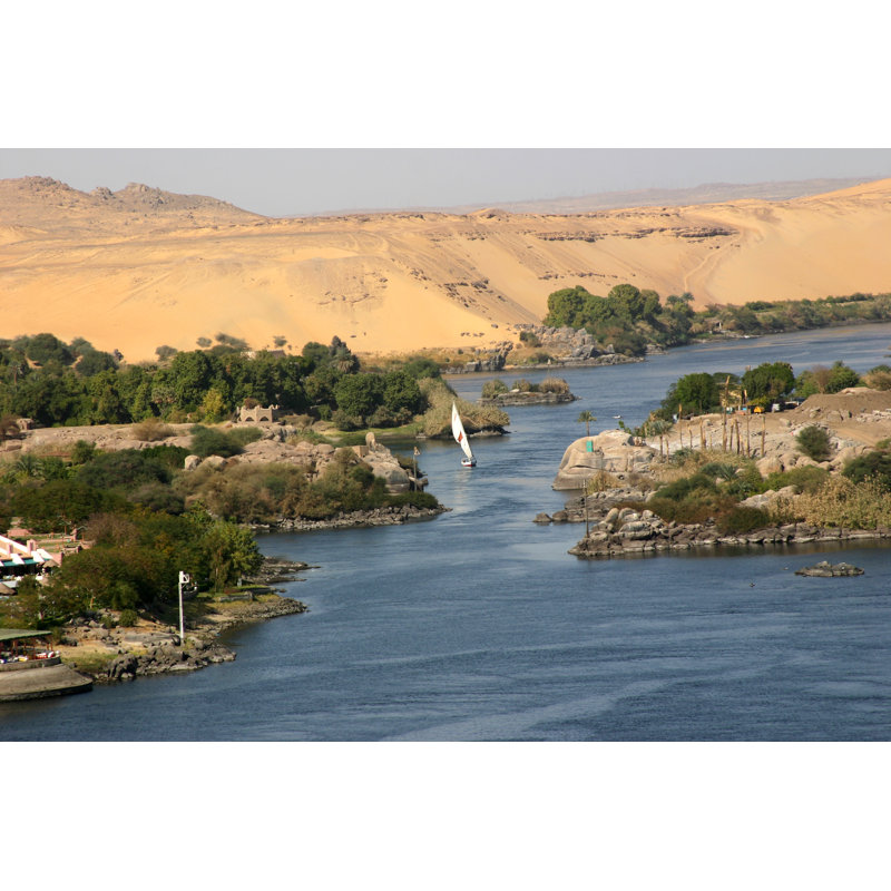 «The Nile River» par Judydillon - photographie sur toile tendue, L 12 po x H 8 po
