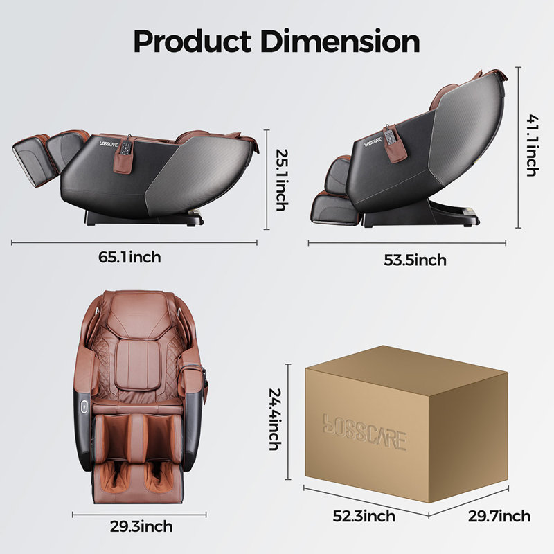 Massage chair, Brown