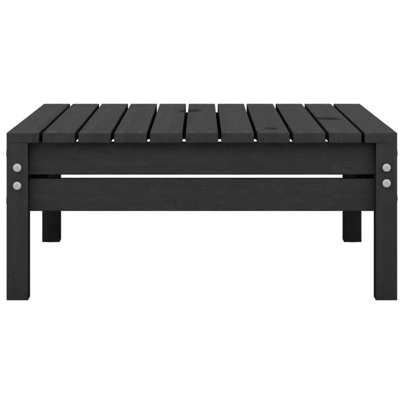 Valleria 4 Piece Lounge Chair, Black