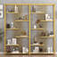 Étagère de rangement de luxe à plusieurs niveaux, présentoir à cosmétiques et armoire de présentation de bureau-130131092-130131096