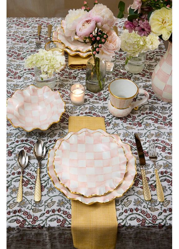 Rosy Check Tall Vase
