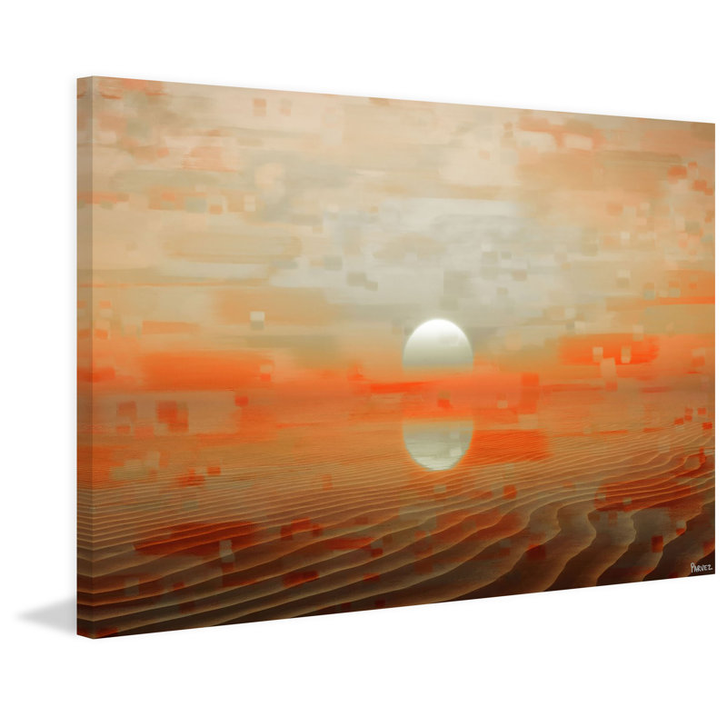 « smara » par parvez taj,-impression sur toile tendue, H 30 po x l 45 po x P 1,5 po