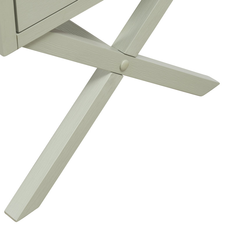 Ballentine One Drawer Accent Table - Light Green