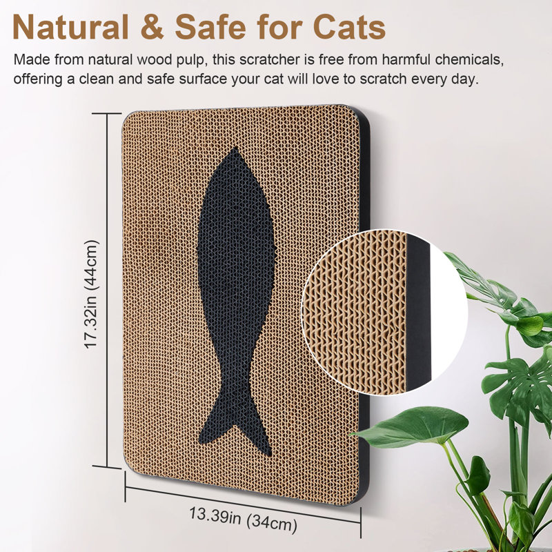Grattoir vertical pour chat