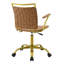 Chaise de bureau en similicuir Fuse-2017732449