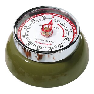 Duety 60 Minute Kitchen Timer Mechanical Cooking Timer Manual Countdown Timer with Alarm Sound for Kids and Adults Baking Cooking Steaming Barbecue